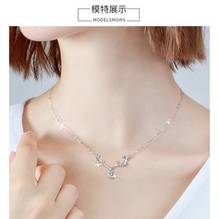 一鹿有你 莫桑石項鍊-細節圖3