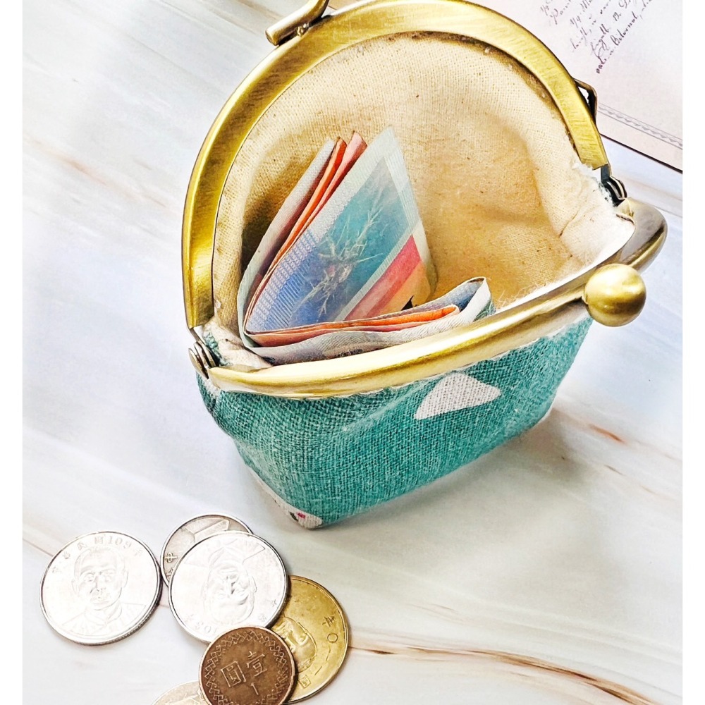 🍙日系小三角飯糰風格口金包🍙-細節圖6