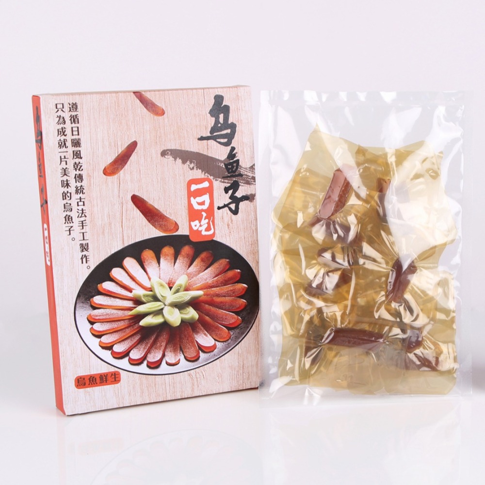 嘉義嚴選炙燒巧口烏魚子禮盒(每盒80g；約10-12片) 1/2/4盒 #一口烏魚子#年節送禮#伴手禮#禮盒-細節圖3