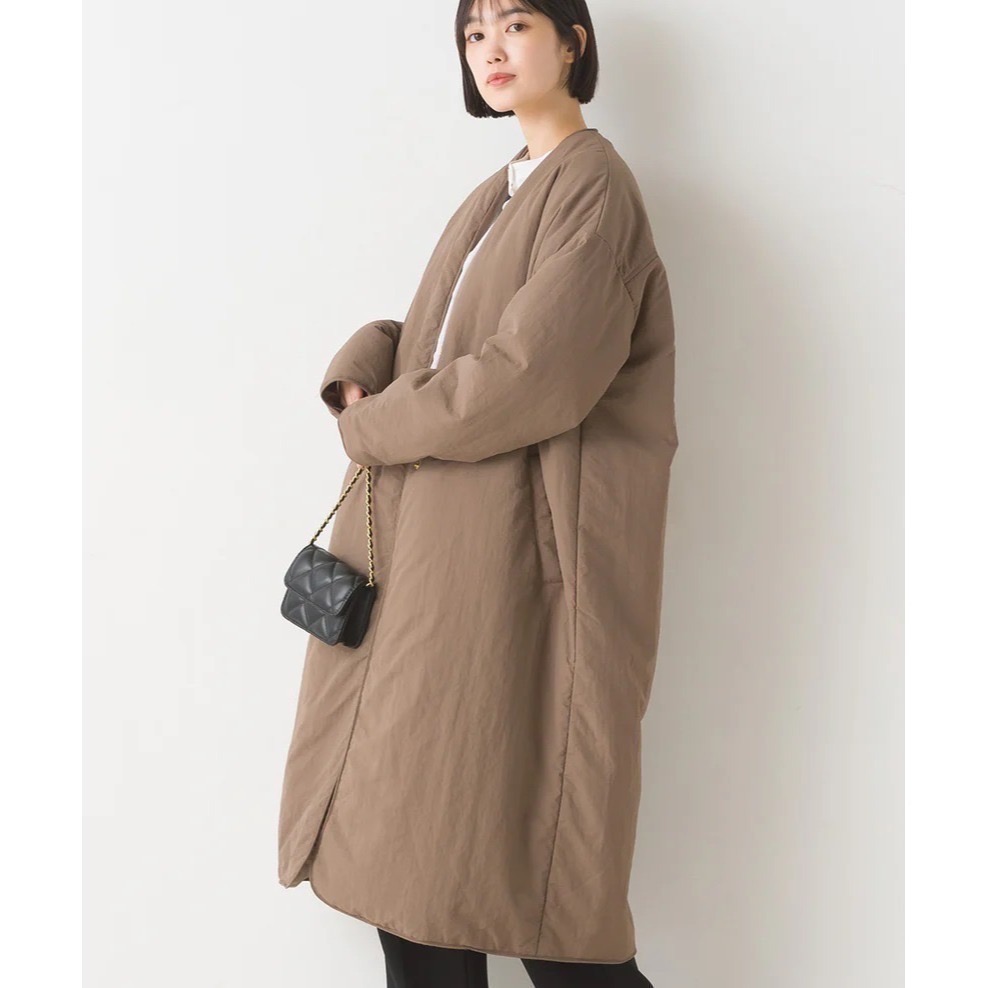 日本品牌OMNES無領防水大衣-輕量-細節圖9