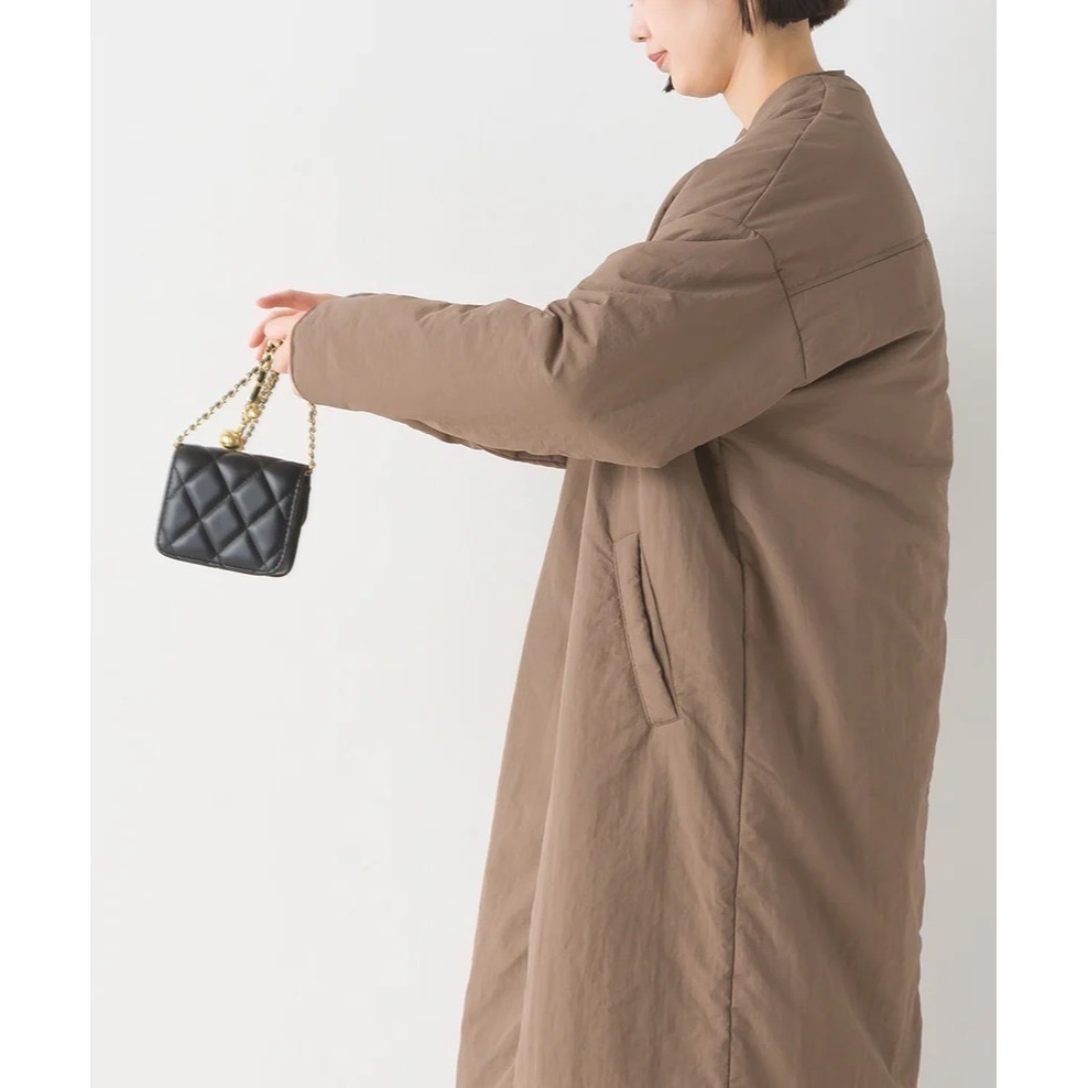 日本品牌OMNES無領防水大衣-輕量-細節圖11