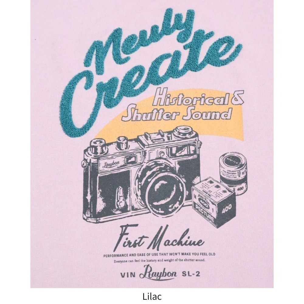 《全新現貨正品》日本POWER TO THE PEOPLE相機刺繡衛衣-男女適用-細節圖7