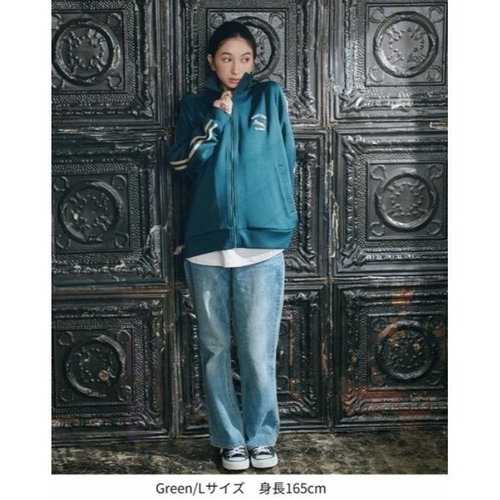 《全新現貨正品》日本POWER TO THE PEOPLE 老虎刺繡運動外套-男女適用-トレンドのトラックジャケット-細節圖3