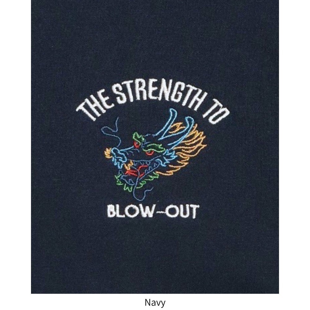 《全新現貨正品》日本POWER TO THE PEOPLE大龍刺繡連帽T-男女適用-龍刺繍パーカー-細節圖11