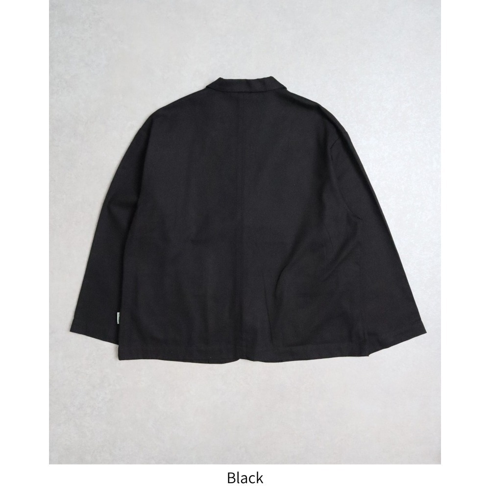 《全新現貨正品》日本POWER TO THE PEOPLE寬版斜紋剪裁外套-男女適用-オーバーサイズテーラードジャケット-細節圖3