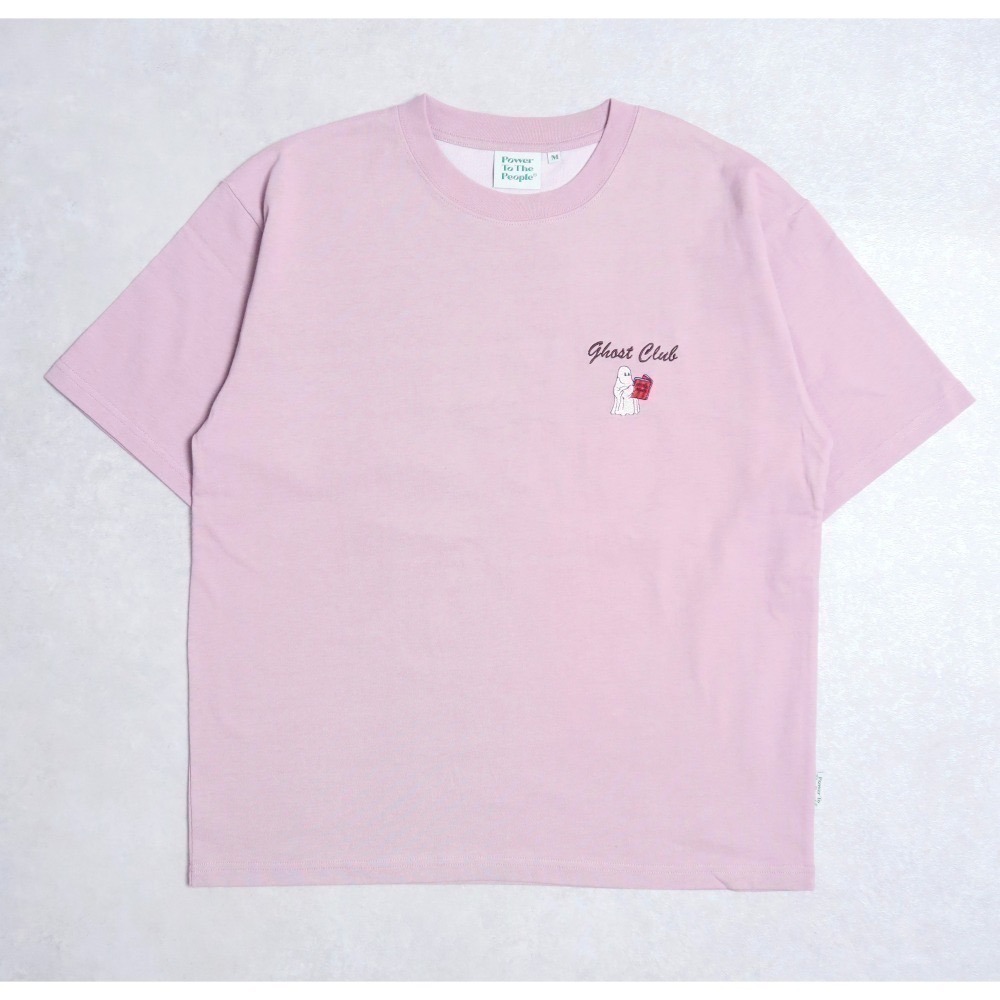 《2025夏季全新現貨正品》日本POWER TO THE PEOPLE-燦爛的鬼怪刺繡短袖T恤-男女適用-細節圖2