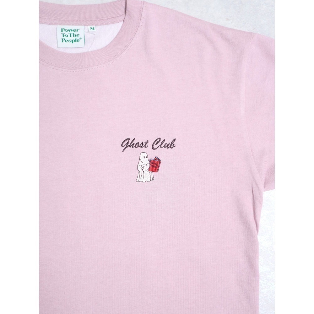 《2025夏季全新現貨正品》日本POWER TO THE PEOPLE-燦爛的鬼怪刺繡短袖T恤-男女適用-細節圖3