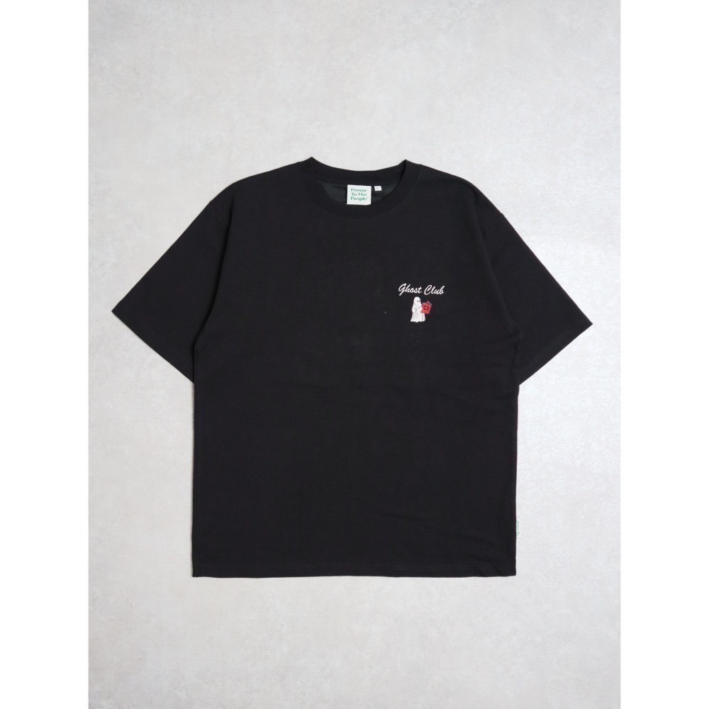 《2025夏季全新現貨正品》日本POWER TO THE PEOPLE-燦爛的鬼怪刺繡短袖T恤-男女適用-細節圖10