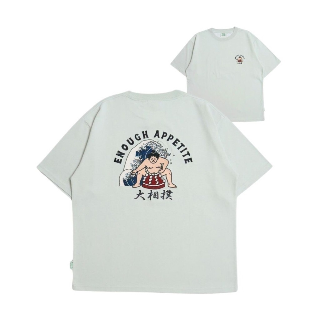 《全新現貨正品》日本POWER TO THE PEOPLE-大相撲刺繡短袖T恤-JAPAN系列-男女適用-細節圖4