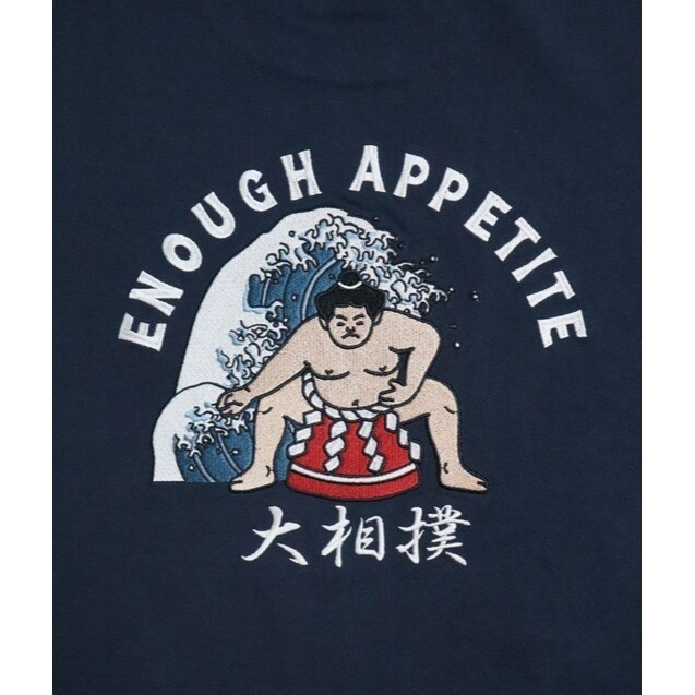 《全新現貨正品》日本POWER TO THE PEOPLE-大相撲刺繡短袖T恤-JAPAN系列-男女適用-細節圖9