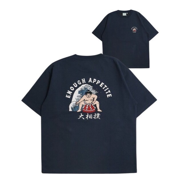 《全新現貨正品》日本POWER TO THE PEOPLE-大相撲刺繡短袖T恤-JAPAN系列-男女適用-細節圖10