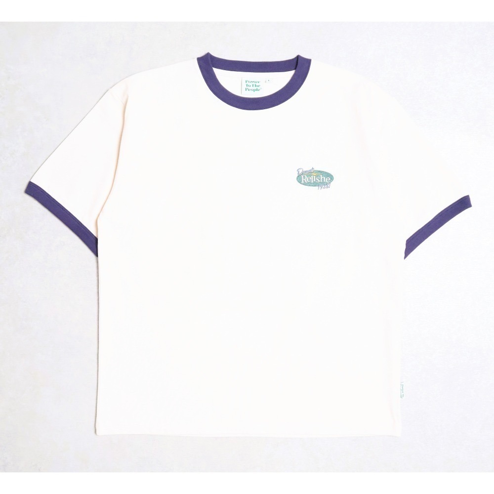 《2025夏季全新現貨正品》日本POWER TO THE PEOPLE-冰淇淋蘇打刺繡短袖T恤-男女適用-細節圖7