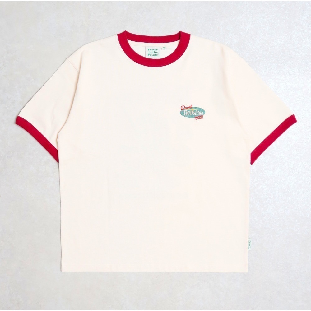 《2025夏季全新現貨正品》日本POWER TO THE PEOPLE-冰淇淋蘇打刺繡短袖T恤-男女適用-細節圖11