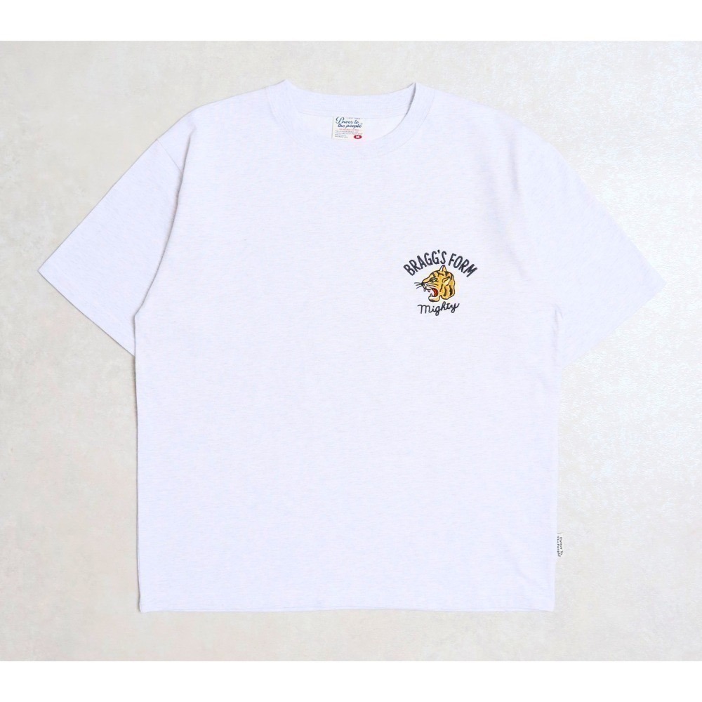 《2025夏季全新現貨正品》日本POWER TO THE PEOPLE-藏虎刺繡短袖T恤-男女適用-細節圖2