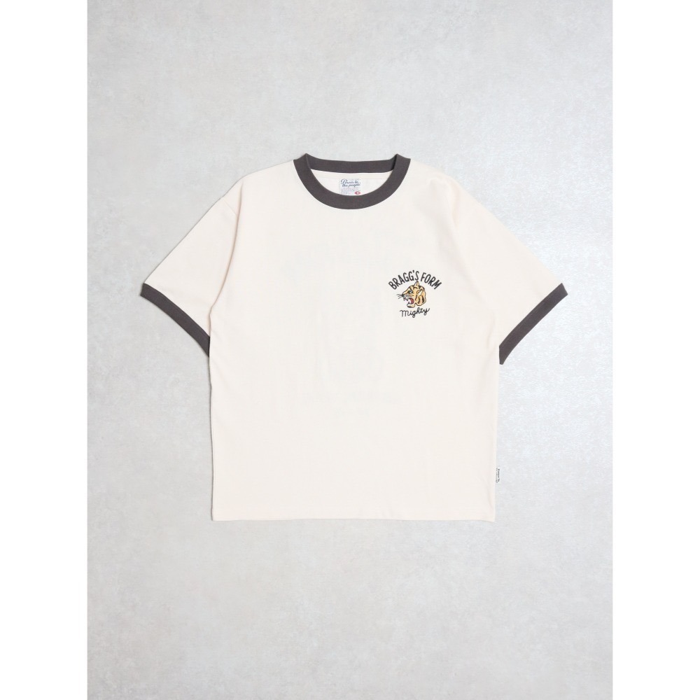 《2025夏季全新現貨正品》日本POWER TO THE PEOPLE-藏虎刺繡短袖T恤-男女適用-細節圖7