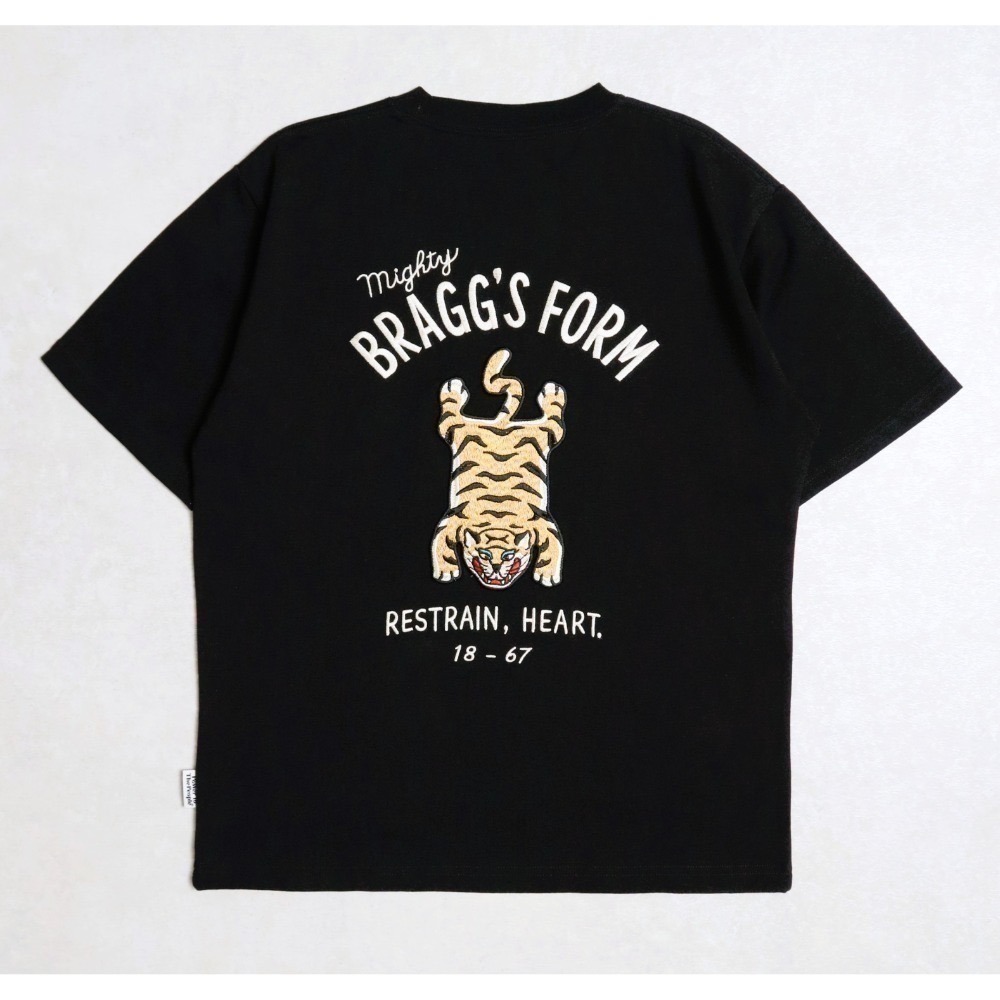 《2025夏季全新現貨正品》日本POWER TO THE PEOPLE-藏虎刺繡短袖T恤-男女適用-規格圖10