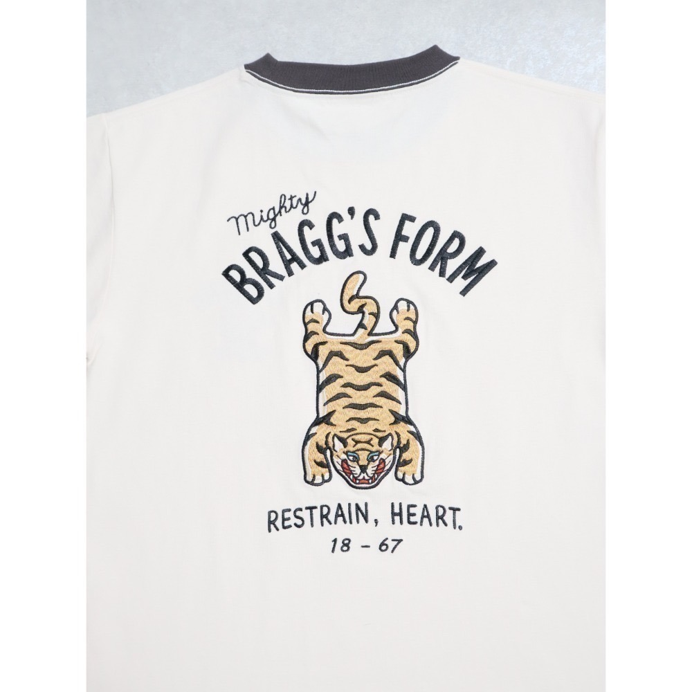 《2025夏季全新現貨正品》日本POWER TO THE PEOPLE-藏虎刺繡短袖T恤-男女適用-規格圖10