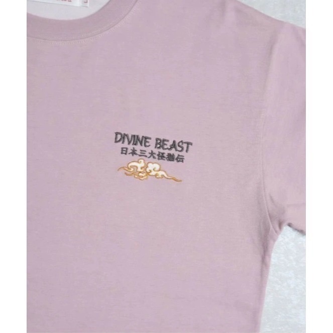 《全新現貨正品》日本POWER TO THE PEOPLE-JAPAN系列-日本怪貓傳刺繡短袖T恤-男女適用-細節圖4