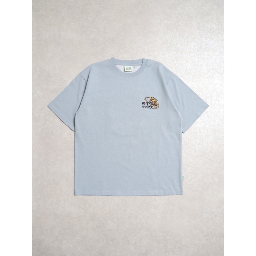 《2025夏季全新現貨正品》日本POWER TO THE PEOPLE-老虎刺繡 T- 男女適用-細節圖9