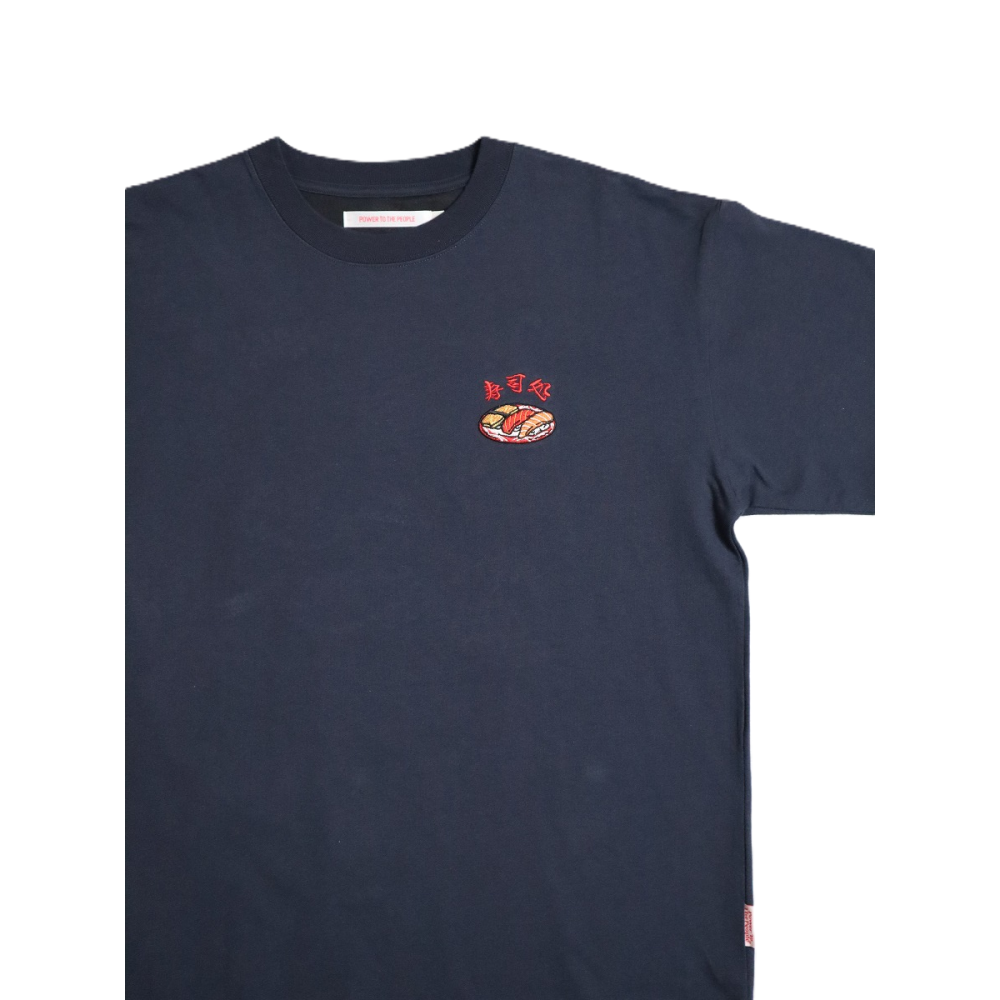 日本POWER TO THE PEOPLE-JAPAN系列-壽司處刺繡T-男女中性版型-細節圖6
