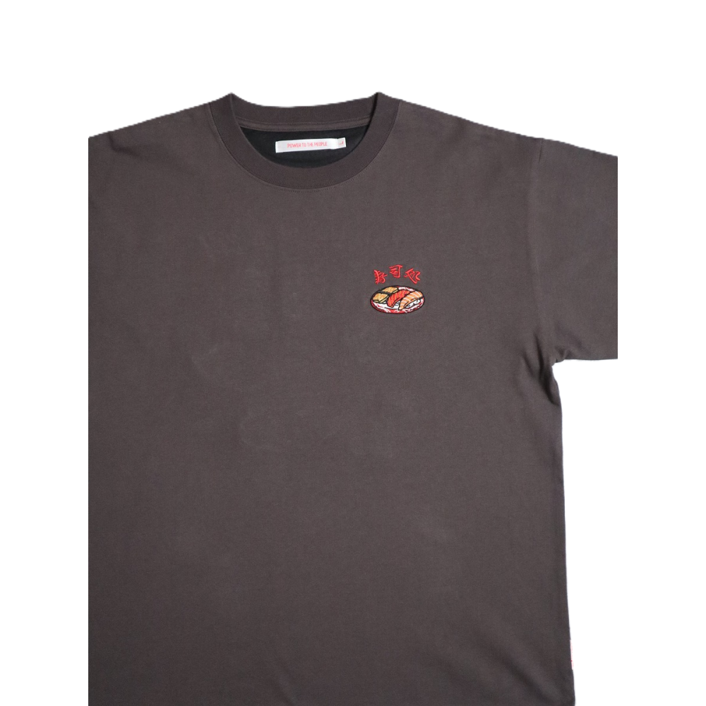 日本POWER TO THE PEOPLE-JAPAN系列-壽司處刺繡T-男女中性版型-細節圖2