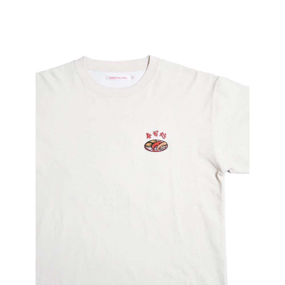 日本POWER TO THE PEOPLE-JAPAN系列-壽司處刺繡T-男女中性版型-細節圖11