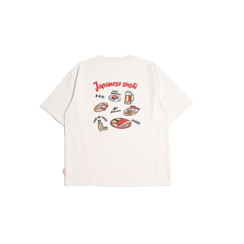 日本POWER TO THE PEOPLE-JAPAN系列-壽司處刺繡T-男女中性版型-規格圖11
