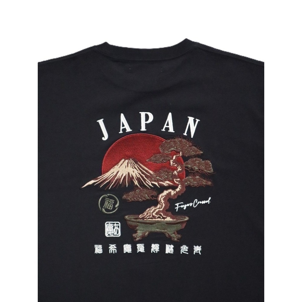 《全新現貨正品》日本POWER TO THE PEOPLE-JAPAN系列-日本盆栽刺繡短袖T恤-男女適用-細節圖5