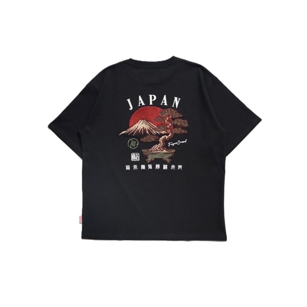 《全新現貨正品》日本POWER TO THE PEOPLE-JAPAN系列-日本盆栽刺繡短袖T恤-男女適用-細節圖7
