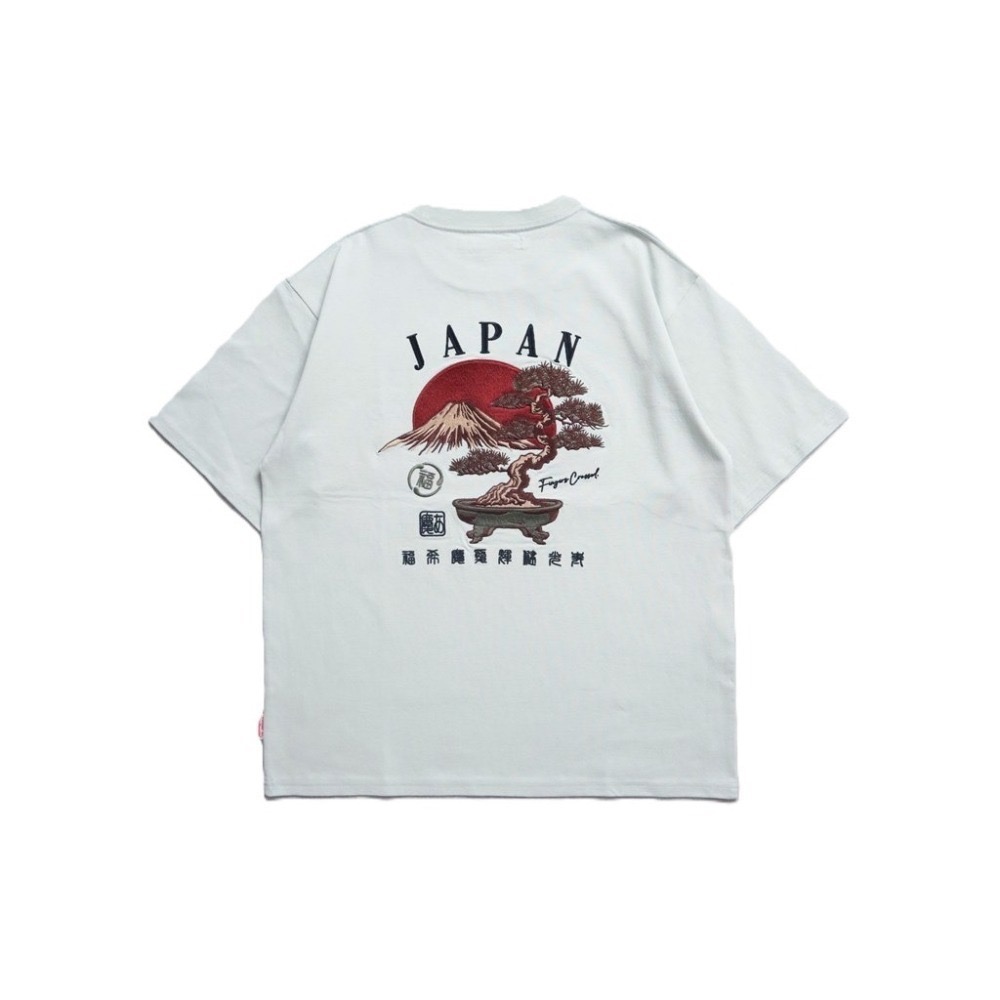 《全新現貨正品》日本POWER TO THE PEOPLE-JAPAN系列-日本盆栽刺繡短袖T恤-男女適用-細節圖10