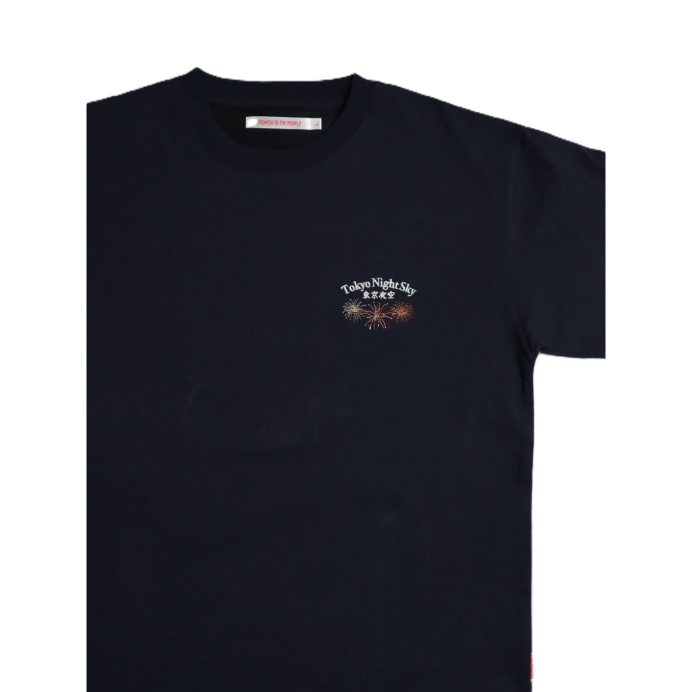 日本POWER TO THE PEOPLE-JAPAN系列-日本夏日祭典刺繡T-男女中性版型-細節圖2