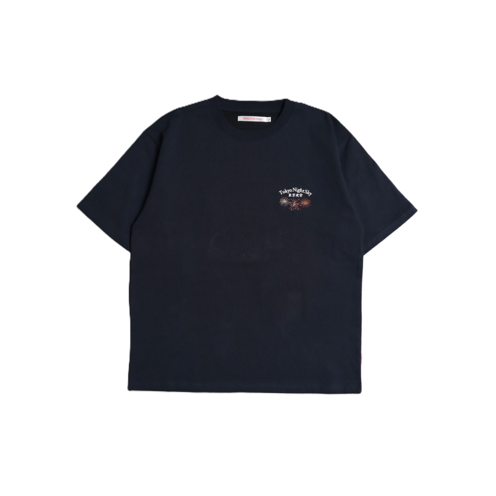 日本POWER TO THE PEOPLE-JAPAN系列-日本夏日祭典刺繡T-男女中性版型-細節圖4