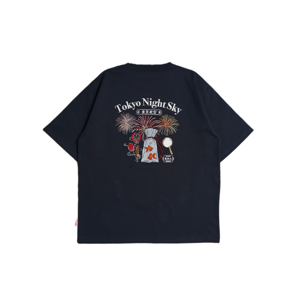 日本POWER TO THE PEOPLE-JAPAN系列-日本夏日祭典刺繡T-男女中性版型-規格圖8