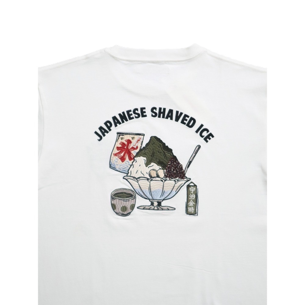 日本POWER TO THE PEOPLE-JAPAN系列-宇治金時剉冰刺繡T-男女中性版型-細節圖8