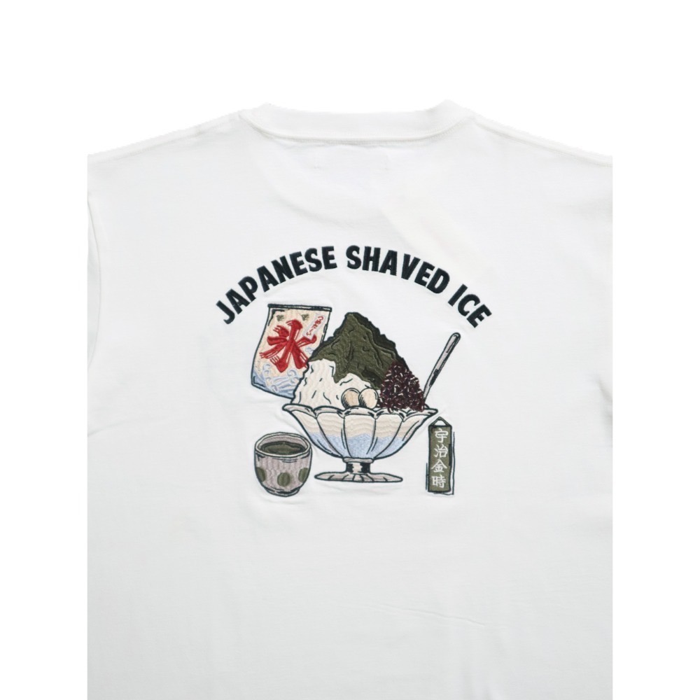 日本POWER TO THE PEOPLE-JAPAN系列-宇治金時剉冰刺繡T-男女中性版型-規格圖11