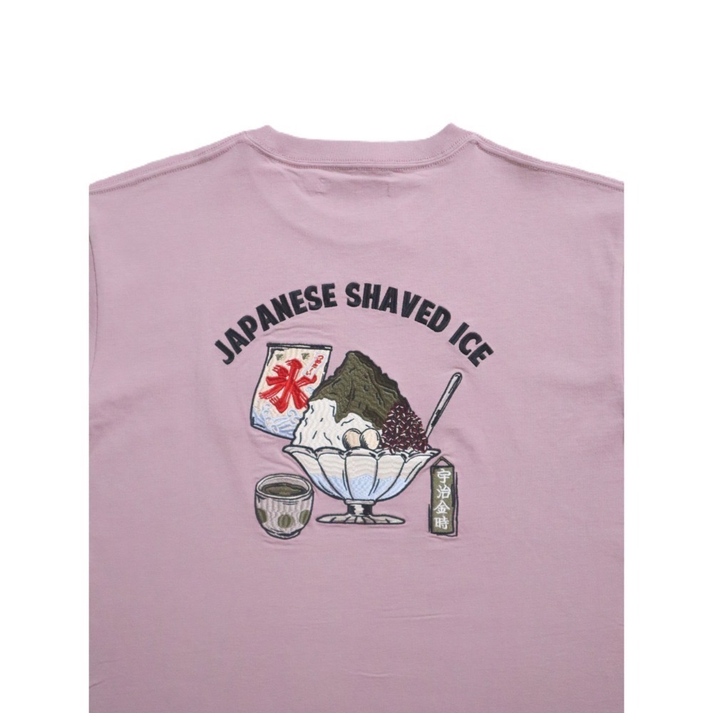 日本POWER TO THE PEOPLE-JAPAN系列-宇治金時剉冰刺繡T-男女中性版型-規格圖11