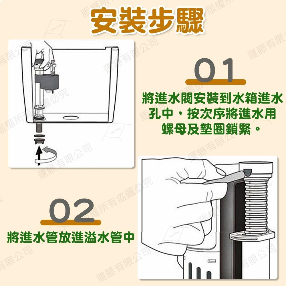 【贈清潔錠】 進水器 伸縮進水器 背壓式 伸縮 馬桶 水箱浮球 耐高壓 可調進水高低 馬桶進水閥-細節圖7