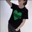 歐貨重工燙鑽純棉短袖t恤女夏季寬松顯瘦洋氣時髦減齡半袖上衣潮-規格圖3