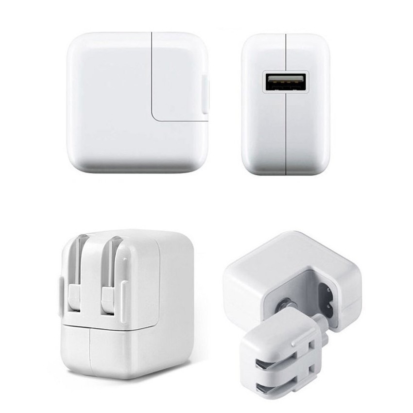 Apple】蘋果原廠12W 電源轉接器USB充電頭iPad平版充電器- 二哈機地