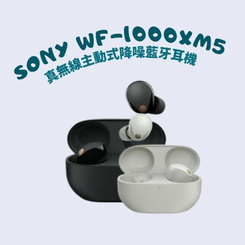 【Sony】WF-1000XM5 耳塞 真無線 主動式降噪 藍牙耳機