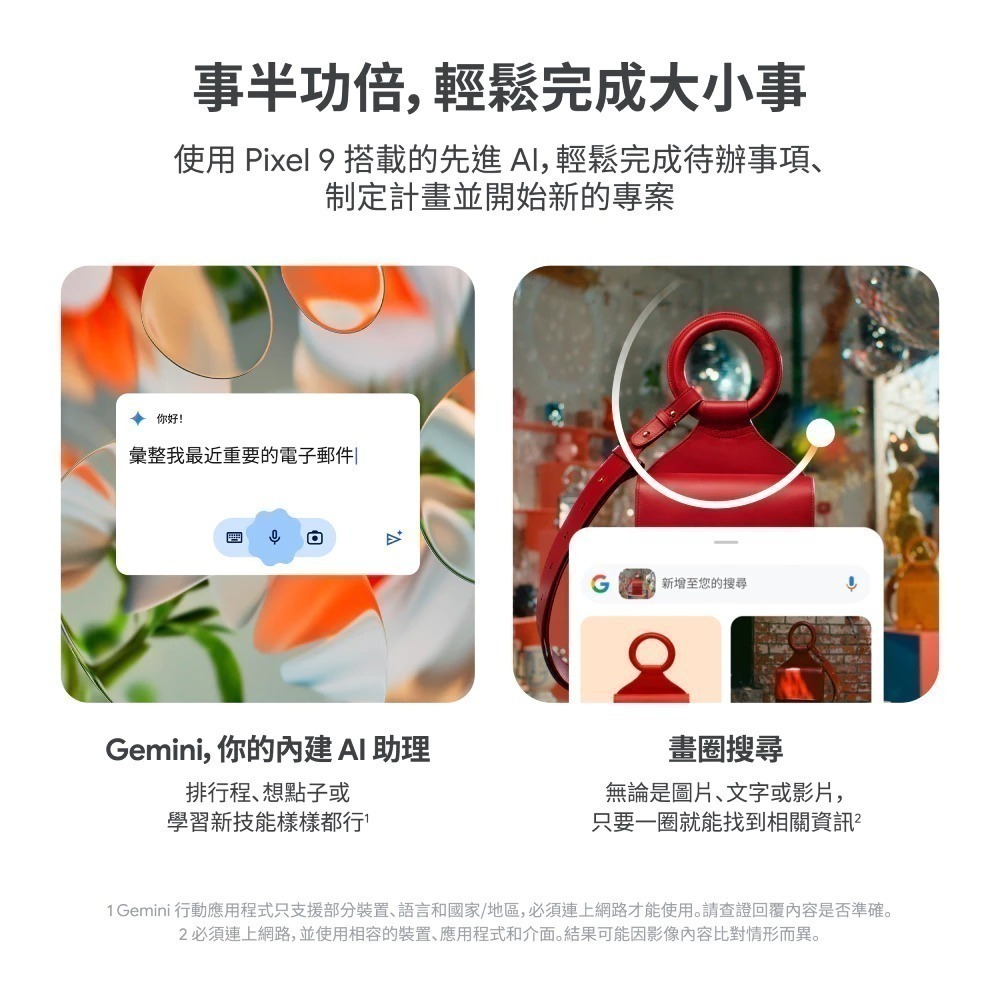 Google Pixel 9 12G/128G (全新未拆/台灣公司貨)-細節圖4