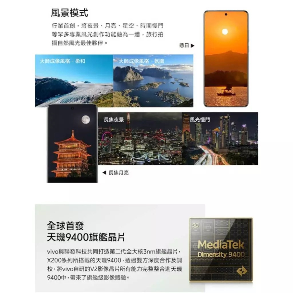 vivo X200 12G/256G 台灣原廠公司貨/含稅開發票-細節圖4