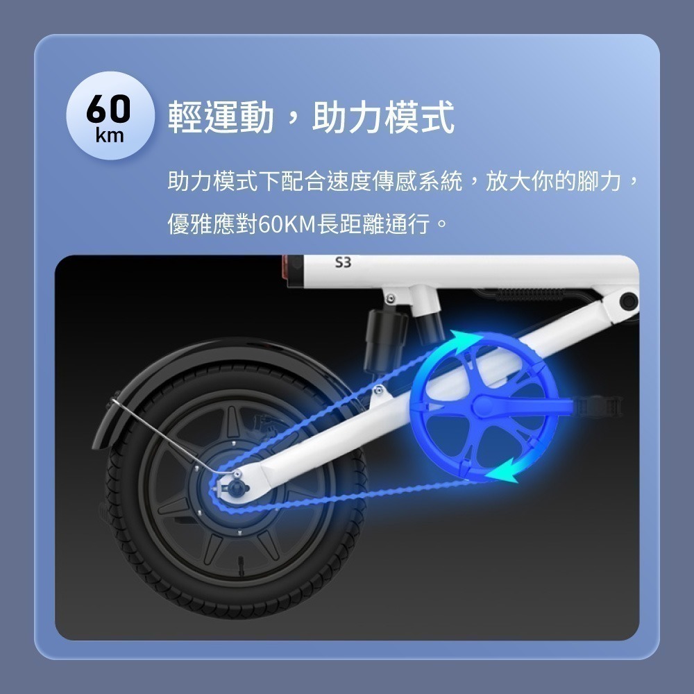 小米 Baicycle S3 Pro電動腳踏車 smart 3.0-細節圖4