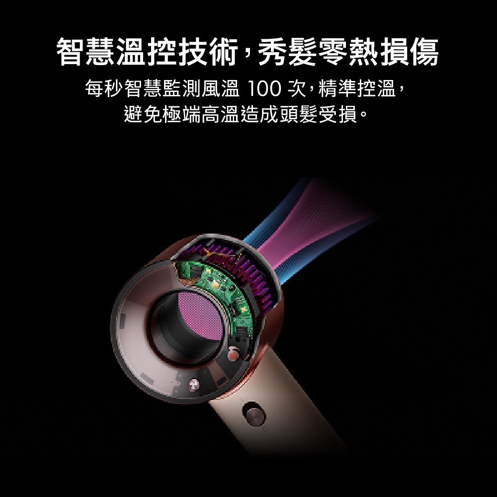 Dyson 戴森HD19 SupersonicTM Travel 隨行吹風機 (粉霧玫瑰)-細節圖4