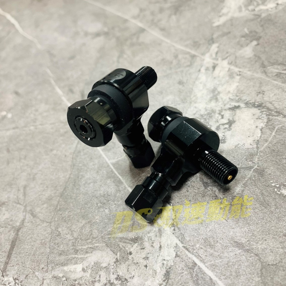 DS馭速動能-SUPERCAM獵豹 全鋁合金 CNC 超質感 Y型雙頭氣嘴 紅色/黑色/黃色/鈦色-細節圖7