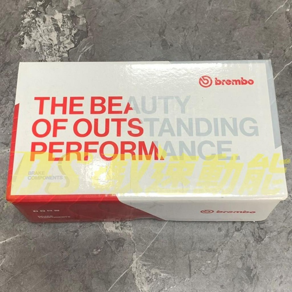 DS馭速動能-BREMBO M4 高性能鑄造一體對向四活塞輻射卡鉗 螢光黃 孔距100 平輸-細節圖2