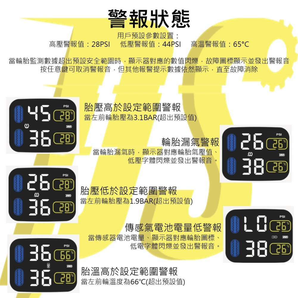 DS馭速動能-凱佑 CAREUD CT350-TH 無線胎壓監測器 二輪用 胎壓 胎溫 胎內 胎外-細節圖10