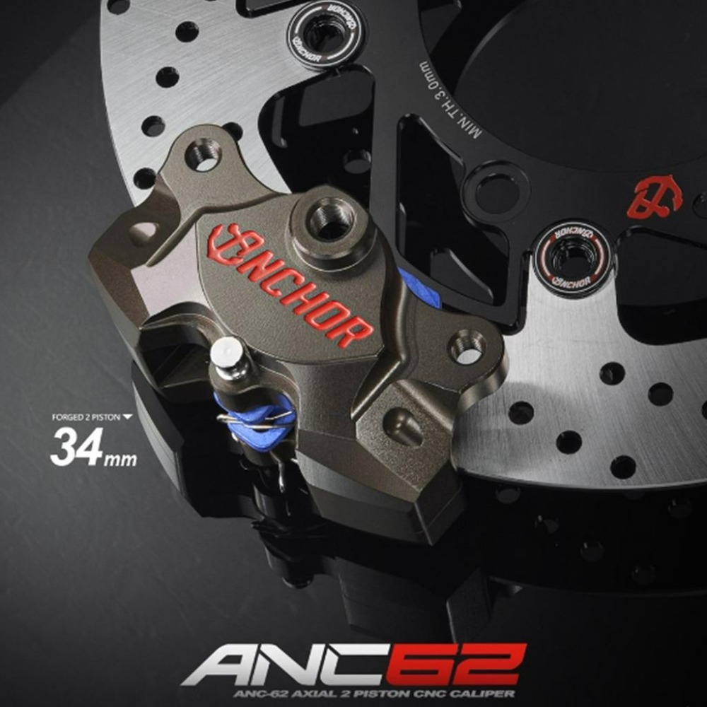 DS馭速動能-ANCHOR銨科 ANC62 對二CNC螃蟹卡鉗 黑色 直上 DRG/曼巴/TIGRA200/JETSL-細節圖4