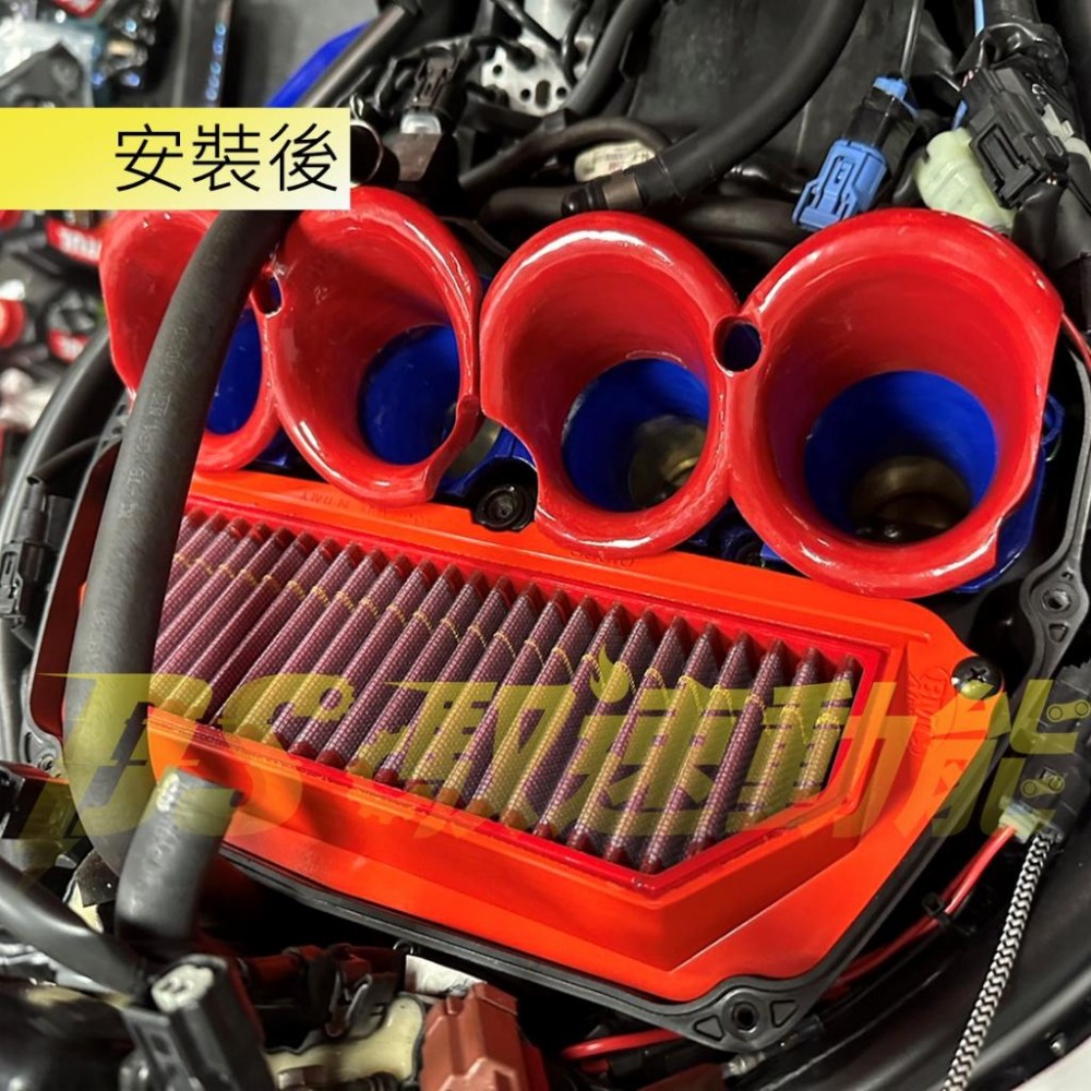 DS馭速動能-泰國 KSPP 進氣喇叭口 高流量進氣歧管 CB650R/CBR650R專用/高流量空氣濾網-細節圖3