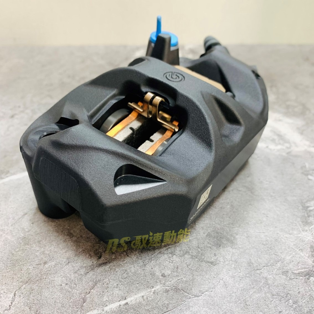 DS馭速動能-BREMBO STYLEMA 108mm 一體鑄造 輻射卡鉗 輕量 黑色銀字 新版M50 不含煞車皮-細節圖2